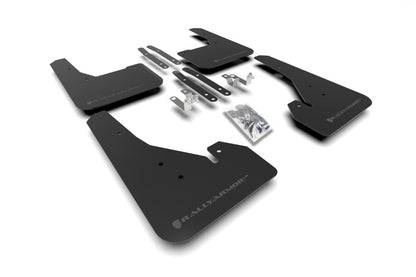 Rally Armor 18-26 Toyota Corolla Hatchback Black UR Mud Flap Grey Logo