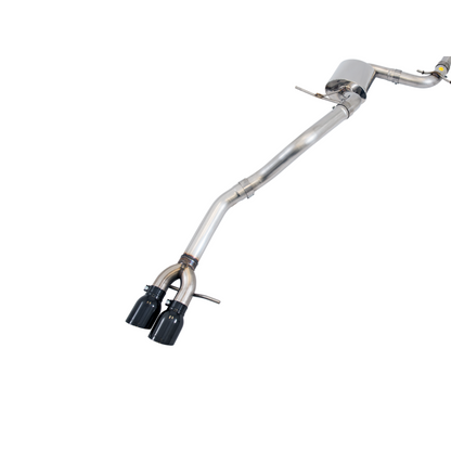 AWE Tuning 09-14 Volkswagen Jetta Mk6 1.4T Track Edition Exhaust - Diamond Black Tips