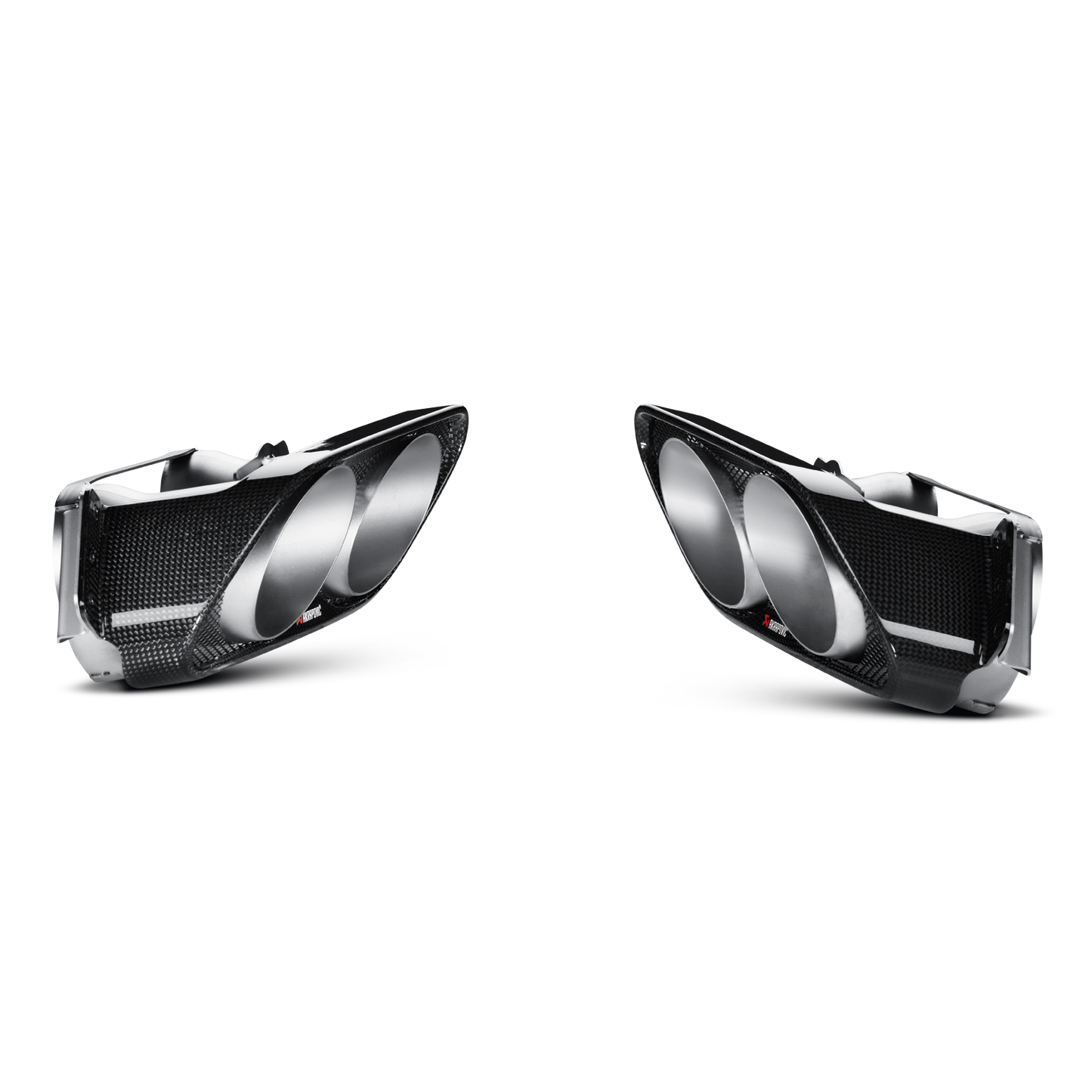 Akrapovič Evolution Line Catback Exhaust System (Titanium) w/Carbon Tips - 2010-2014 Mercedes-AMG SLS Coupe/Roadster