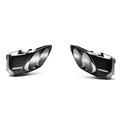 Akrapovič Evolution Line Catback Exhaust System (Titanium) w/Carbon Tips - 2010-2014 Mercedes-AMG SLS Coupe/Roadster
