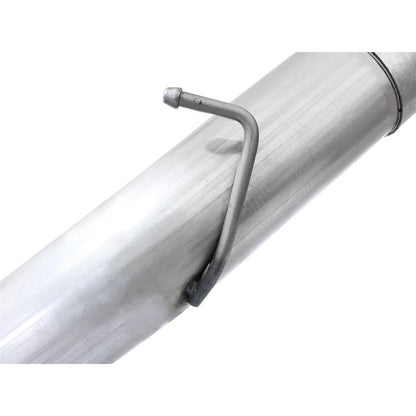 aFe MACHForce XP Exhaust Large Bore 5in DPF-Back SS 13-15 Dodge Trucks L6-6.7L (td) *Polish Tip