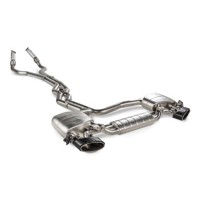 Akrapovič Evolution Line Catback Exhaust (Titanium) - 2020-2026 Audi RS6/RS7 (C8)