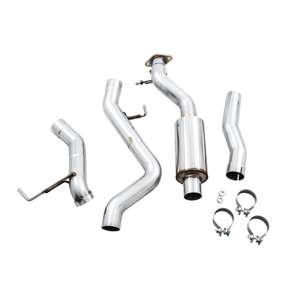 AWE Tuning 2021+ Ford Bronco 0FG Exhaust (No Tips) w/ Bash Guard