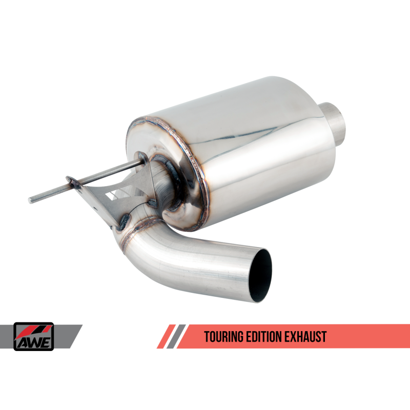 AWE Tuning BMW F22 M235i / M240i Touring Edition Axle-Back Exhaust - Diamond Black Tips (102mm)