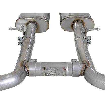 aFe MACH Force-Xp 2-1/2in 304 SS Cat-Back Exhaust 15-19 Dodge Challenger V6-3.6L - Raw Tip