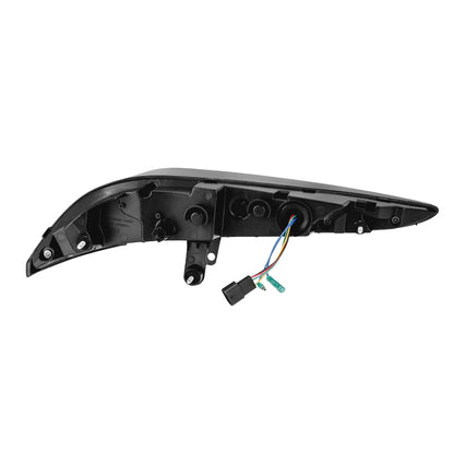 AlphaRex 20-24 Toyota Supra LUXX-Series Laser Style LED Tail Lights Alpha-Black