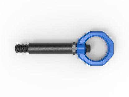aFe Control Rear Tow Hook Blue BMW F-Chassis 2/3/4/M
