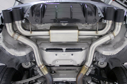 Dinan 18-23 BMW M5 (F90) Free Flow Axleback Exhaust System - Black Tips