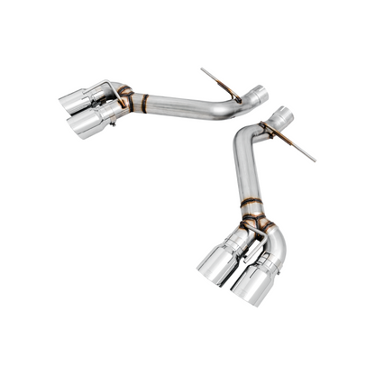 AWE Tuning 16-19 Chevrolet Camaro SS Axle-back Exhaust - Track Edition (Quad Chrome Silver Tips)