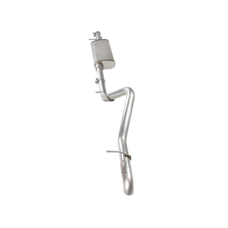 aFe MACHForce XP Exhaust Cat-Back 2.5in SS-409 Hi-Tuck 12-14 Jeep Wrangler Unlimited V6 3.6L 4Dr