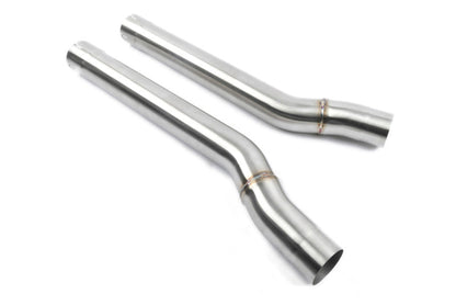 Dinan 24-26 BMW X5 M LCI/X6 M LCI (F95/F96) High Flow X-Pipe Exhaust - 3.25in - Stainless Steel