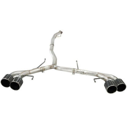 aFe Takeda 3in SS Exhaust Cat-Back 09-14 Nissan GTR V6 3.8L Carbon Fiber Tips