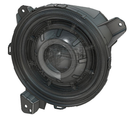 Oracle Jeep JL/Gladiator JT Oculus Bi-LED Projector Headlights - Amber/White Switchback