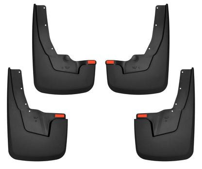 Husky Liners 19-22 RAM 1500 w/ OEM Fender Flares Custom-Molded Front & Rear Mud Guards