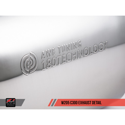 AWE Tuning Mercedes-Benz W205 C300 Touring Edition Exhaust