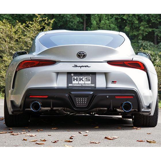 HKS Super Turbo Muffler Catback Exhaust - 2020+ Toyota GR Supra 2.0T