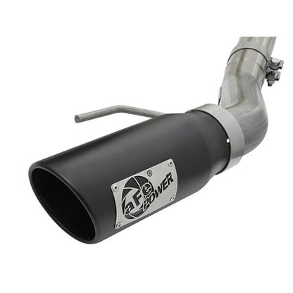aFe MACHForce XP 3in 409-SS Exhaust Cat-Back 2017 Ford F-150 Raptor V6-3.5L (tt) w/ Black Tip