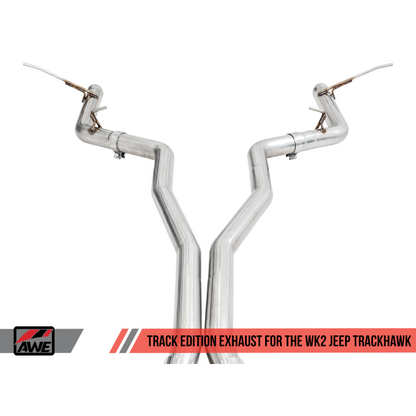 AWE Tuning 2020 Jeep Grand Cherokee SRT/Trackhawk Track Edition Exhaust - Use w/Stock Tips