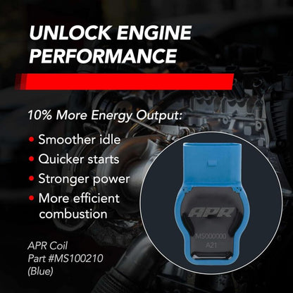 APR EA888.1/EA888.2/EA113/EA837 (PQ35/PQ45) 2.0T/3.0T Ignition Coil - Blue