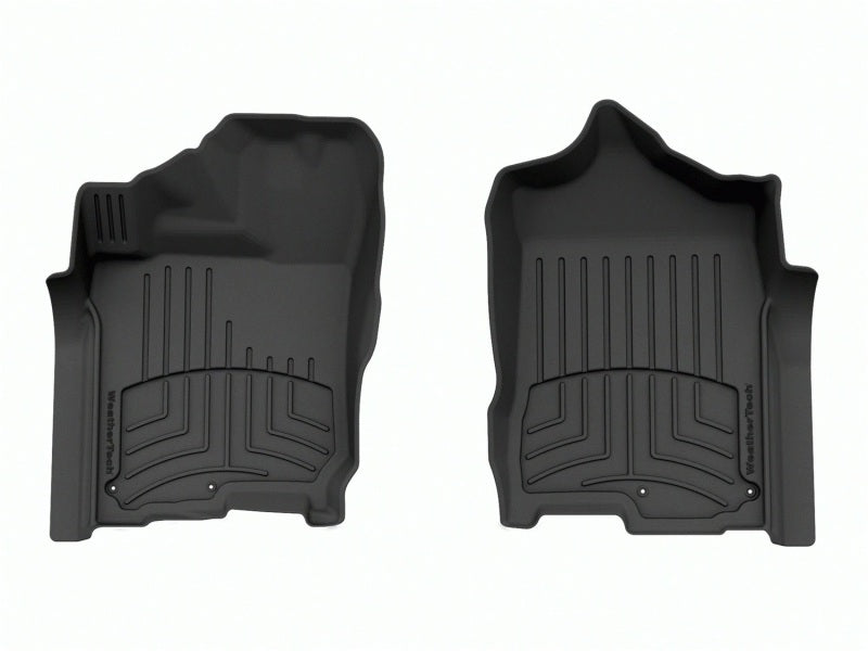 WeatherTech 17-23 Nissan Titan CC & 17-20 XD Crew Cab Front FloorLiner HP - Black