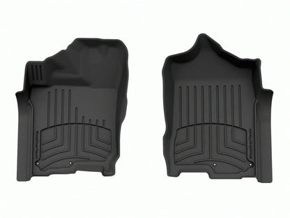WeatherTech 17-23 Nissan Titan CC & 17-20 XD Crew Cab Front FloorLiner HP - Black