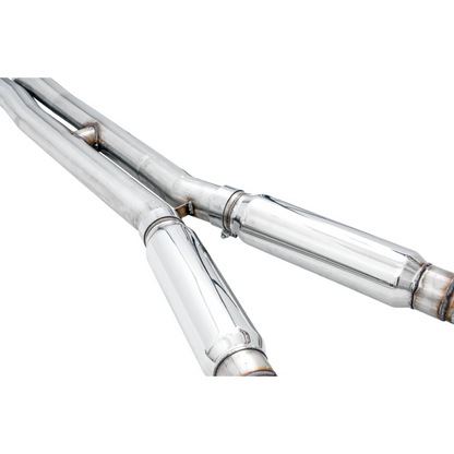 AWE Tuning 2017+ Dodge Charger 5.7L Touring Edition Exhaust - Non-Resonated - Chrome Silver Tips