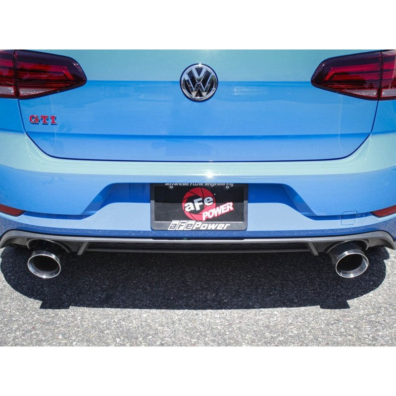 aFe MACHForce XP 3in-2.5in SS Exhaust Cat-Back 18-19 Volkswagen GTI (MK7.5) L4-2.0L (t) - Polished