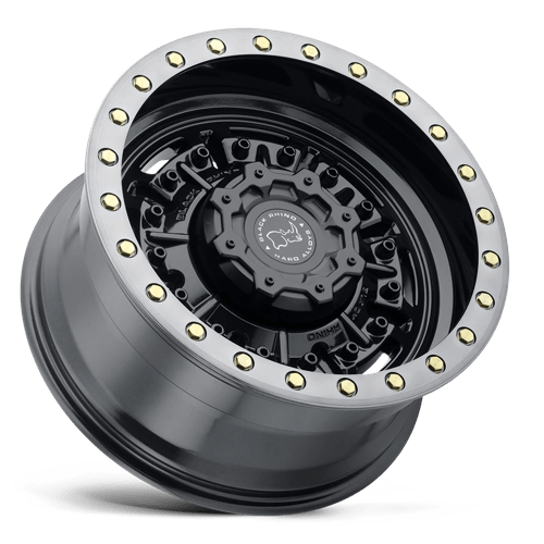 Black Rhino ABRAMS Gloss Gun Black Mach Dark Tint 20x9.5 +12 6x120mm 67.1mm