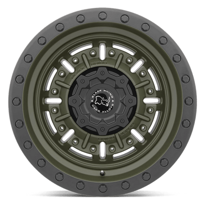 Black Rhino ABRAMS Olive Drab Green 17x8.5 -18 6x139.7mm 112.1mm
