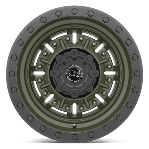 Black Rhino ABRAMS Olive Drab Green 17x8.5 0 6x139.7mm 112.1mm