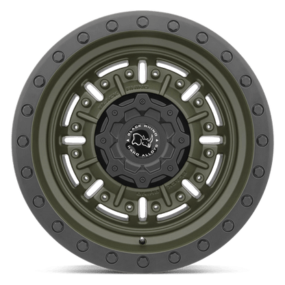 Black Rhino ABRAMS Olive Drab Green 17x8.5 0 6x139.7mm 112.1mm