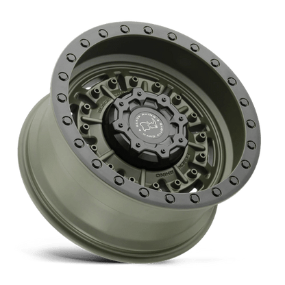 Black Rhino ABRAMS Olive Drab Green 18x9.5 -18 6x139.7mm 112.1mm