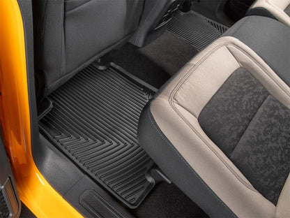 WeatherTech 2021+ Ford Bronco Rear Rubber Mats - Black