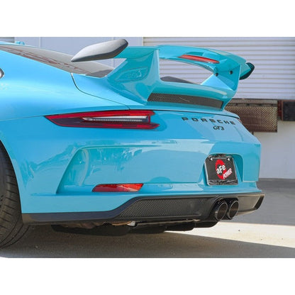 aFe MACH Force-Xp 304 SS Cat-Back Exhaust System w/ Carbon Tips - 14-16 Porsche 911 GT3