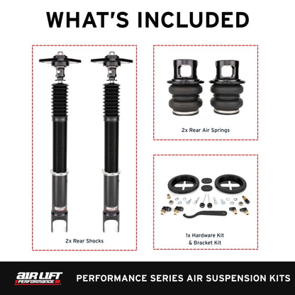 Air Lift Performance 09-13 Infiniti G37 / 09-20 Nissan 370z Rear Air Suspension Kit