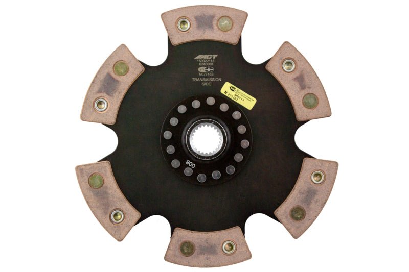 ACT 2009 Mitsubishi Lancer 6 Pad Rigid Race Disc-Clutch Discs-ACT
