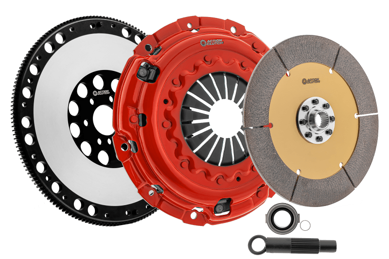 Action Clutch 99-02 BMW Z3 2.5L/3.0L RWD Ironman Unsprung Clutch Kit w/Lightened Flywheel-Clutch Kits - Single-Action Clutch