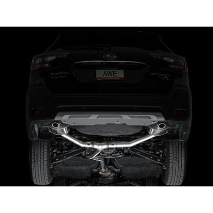 AWE 20-25 Subaru Outback (Wilderness & XT) 0FG Catback Exhaust w/Dual BashGuards