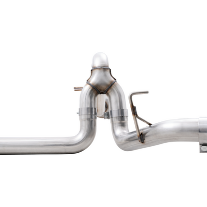 AWE 0FG 21+ Ford F150 Dual Split Rear Cat-Back Exhaust- 5in Diamond Black Tips