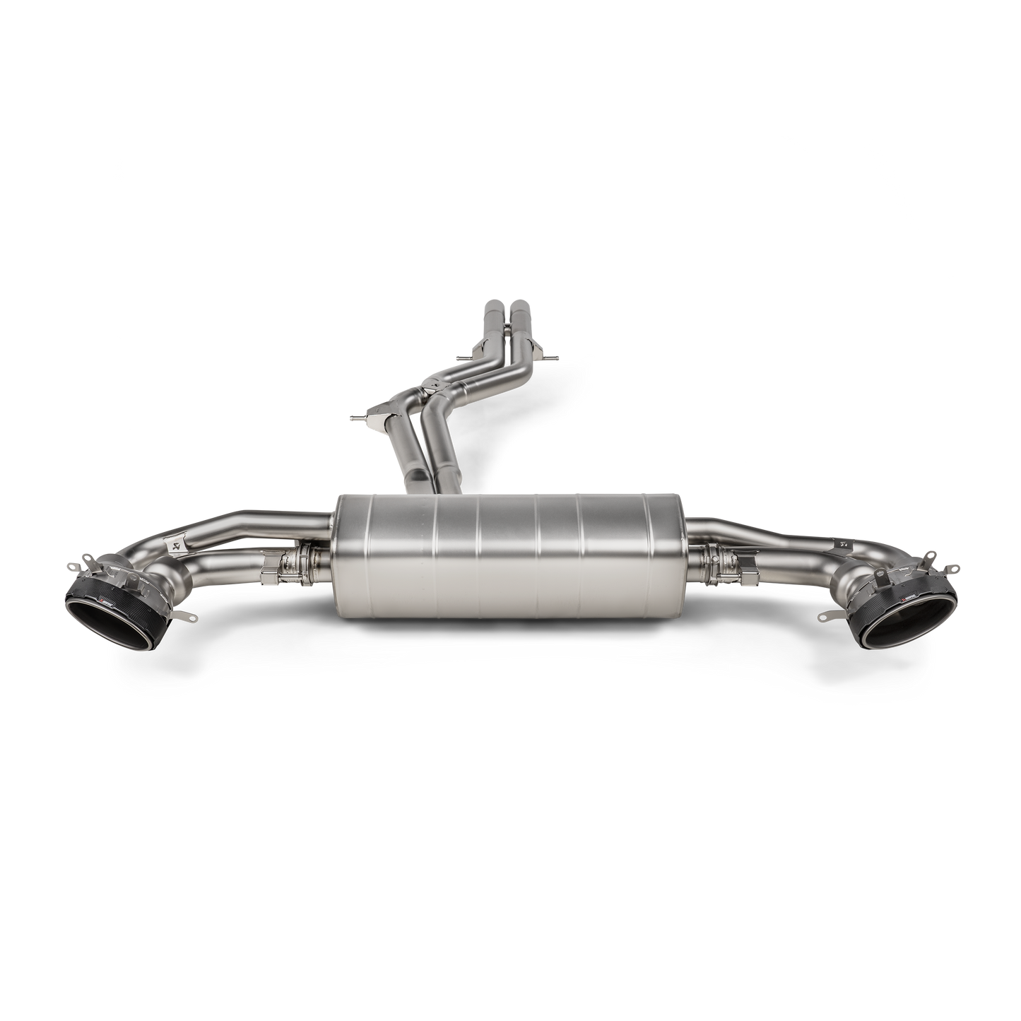 Akrapovič Evolution Line Catback Exhaust (Titanium) w/Carbon Tips - 2020+ Audi RSQ8