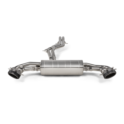 Akrapovič Evolution Line Catback Exhaust (Titanium) w/Carbon Tips - 2020+ Audi RSQ8