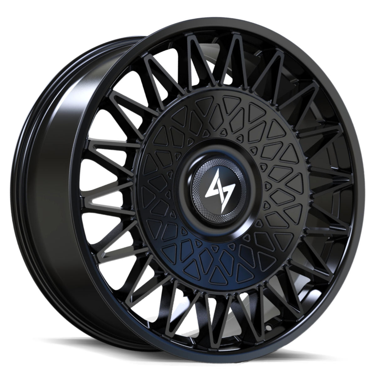 Sentali Luxx Crown Gloss Black  22x10.5 +40 5x112|5x114.3mm 73.1mm