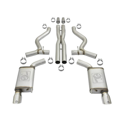 aFe MACH Force-Xp 304 SS Cat-Back Exhaust System w/ Polished Tip - 11-22 Dodge Durango