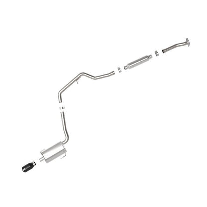 aFe POWER Takeda 12-16 Subaru Impreza 2.0L 2.5in 304SS CB Exhaust w/ Black Tips