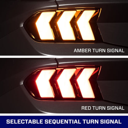 Form Lighting 2024+ Ford Mustang Sequential LED Tail Lights Clear (Pair)
