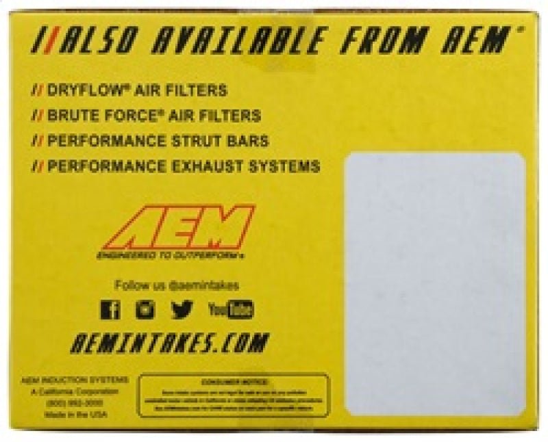 AEM 13 - 15 Nissan Juke 1.6L F/I - Cold Air Intake System Cold Air Intakes