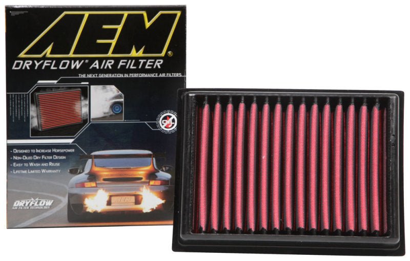AEM 13 - 20 Nissan Sentra 1.8L DryFlow Air Filter Air Filters - Drop In