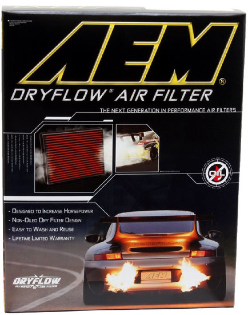 AEM 13 - 20 Nissan Sentra 1.8L DryFlow Air Filter Air Filters - Drop In