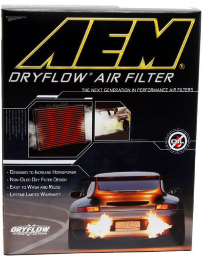 AEM 13 - 20 Nissan Sentra 1.8L DryFlow Air Filter Air Filters - Drop In
