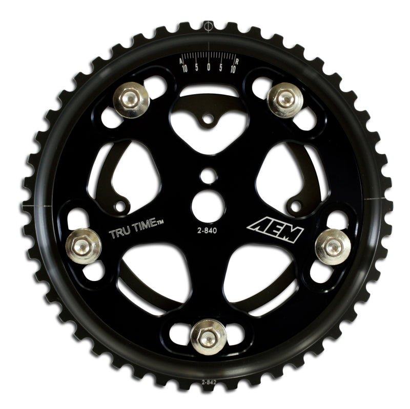 AEM 4G63/T Black Tru-Time Cam Gear-Cam Gears-AEM
